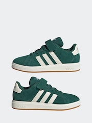 adidas Green Light Grand Court 00s Trainers - Image 5 of 9