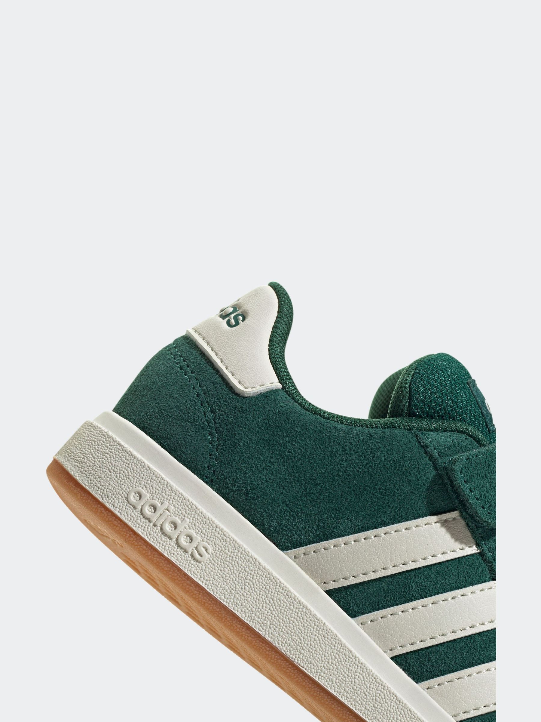 Buy adidas Green Grand Court 00s Suede Elastic Lace Kids Trainers Buy adidas Green Grand Court 00s Suede Elastic Lace Kids Trainers
