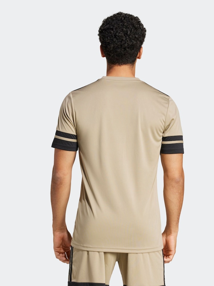 adidas Brown Squadra 25 Jersey T-Shirt - Image 2 of 8