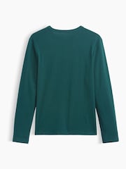 Gap Dark Green Logo Long Sleeve T-Shirt (4-13yrs) - Image 2 of 3