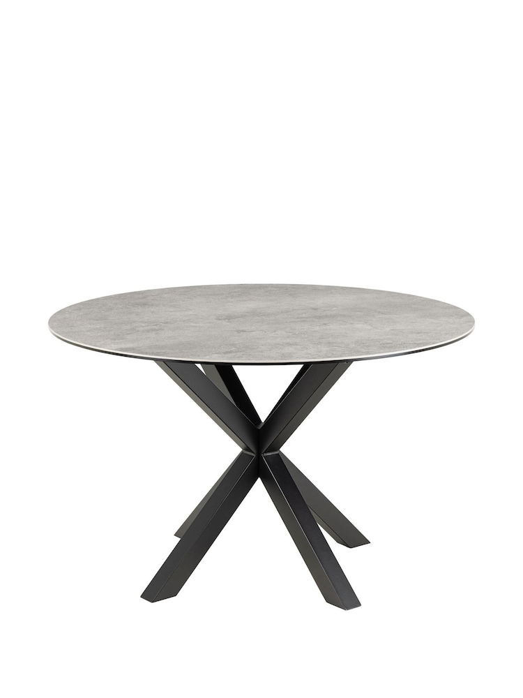 Actona Grey Heaven Round Dining Table - Image 2 of 8