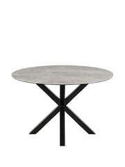 Actona Grey Heaven Round Dining Table - Image 3 of 8