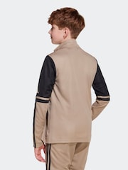 adidas Brown Squadra 25 Zip Up Training Jacket - Image 2 of 5