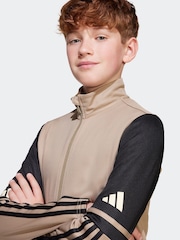 adidas Brown Squadra 25 Zip Up Training Jacket - Image 3 of 5