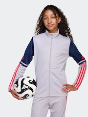 adidas Grey Squadra 25 Zip Up Training Jacket - Image 1 of 6