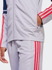 adidas Grey Squadra 25 Zip Up Training Jacket - Image 5 of 6