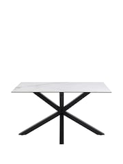 Actona WhiteCream Heaven Dining Table - Image 3 of 12
