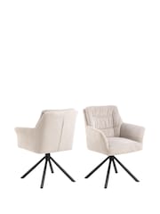 Actona WhiteCream Heaven Dining Table - Image 7 of 12