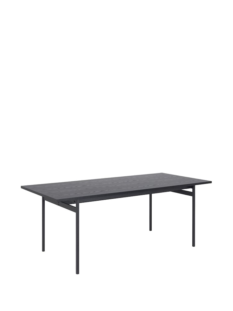 Actona Black Angus Dining Table and Swivel Chair Set - Image 2 of 13 Actona Black Angus Dining Table and Swivel Chair Set - Image 2 of 13
