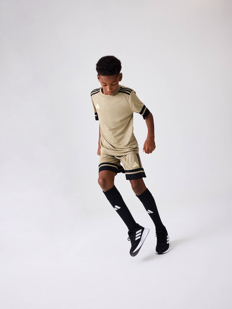 adidas Brown Squadra 25 T-Shirt - Image 1 of 5