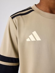 adidas Brown Squadra 25 T-Shirt - Image 4 of 5