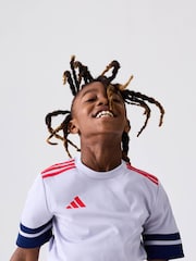 adidas Grey Light Squadra 25 T-Shirt - Image 4 of 5