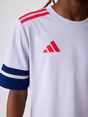 adidas Grey Light Squadra 25 T-Shirt - Image 5 of 5