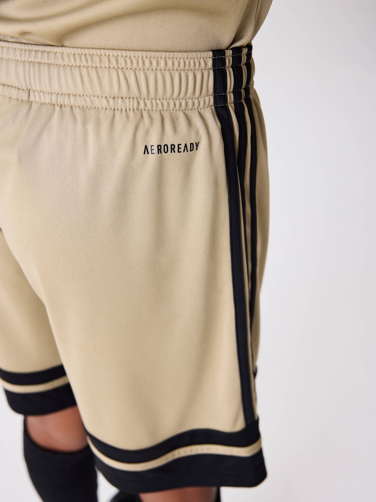 adidas Brown Squadra 25 Kids Shorts - Image 6 of 6 adidas Brown Squadra 25 Kids Shorts - Image 6 of 6