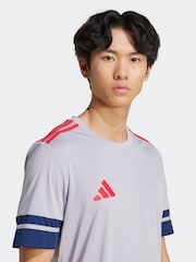 adidas Grey Squadra 25 Jersey T-Shirt - Image 4 of 8