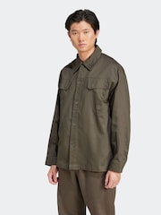 adidas Originals Green Premium Essentials Workwear Overshirt - Image 1 of 6
