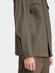 adidas Originals Green Premium Essentials Workwear Overshirt - Image 4 of 6