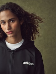 adidas Black Linear Tracksuit - Image 4 of 7