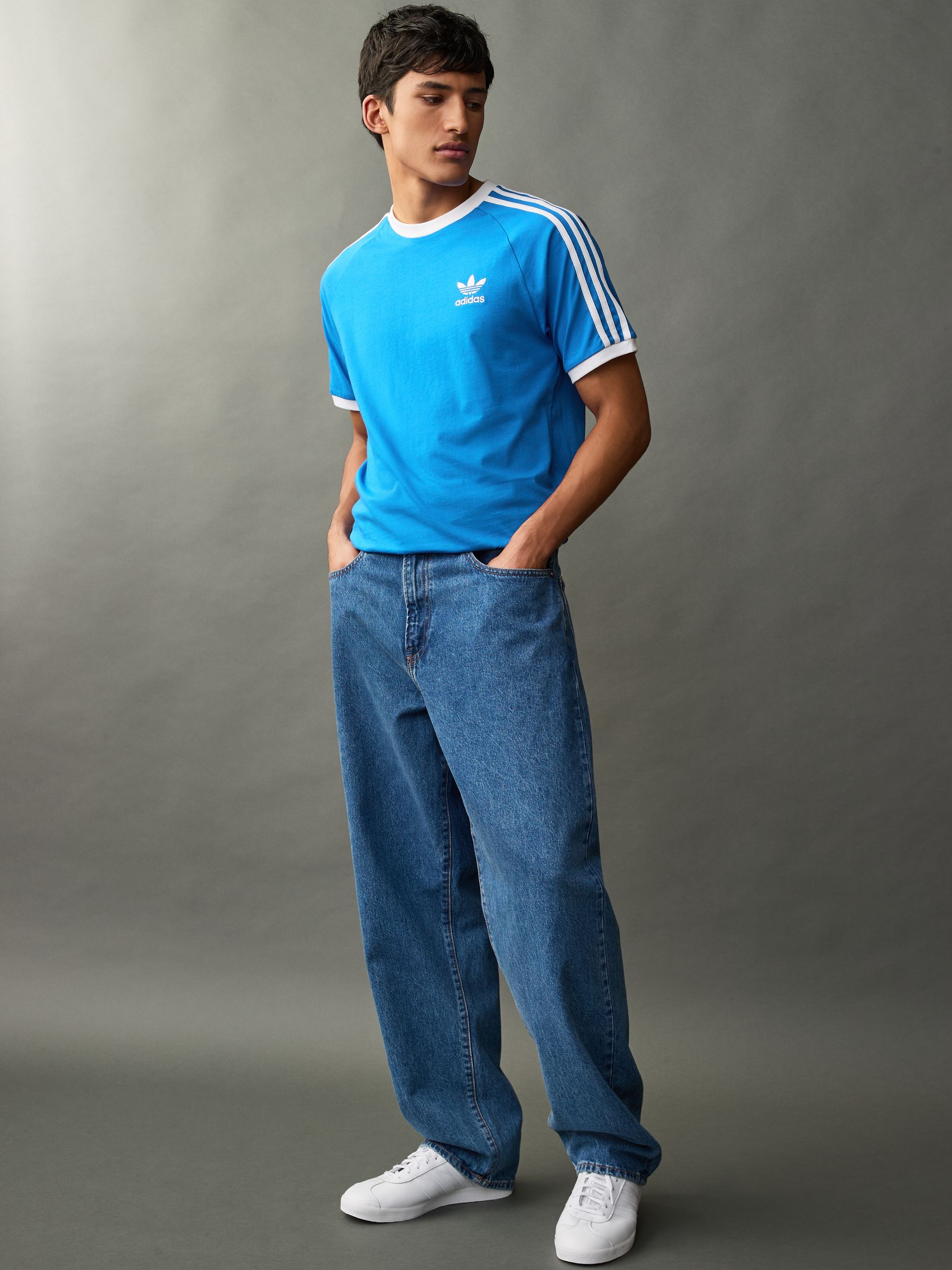 ★★Adairs★★ Adicolor Classic 3S Tee JN7020 adidas Adicolor Classics 3-Stripes Tee - White | Free