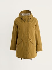 Seasalt Cornwall Yellow Porth Nanven Waterproof Coat - Image 4 of 5