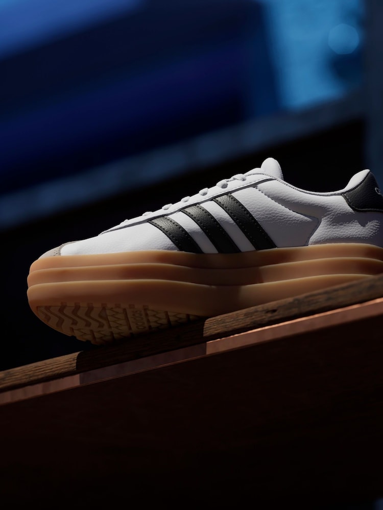 adidas Ivory White VL Court Bold Trainers - Image 15 of 17