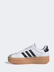 adidas Ivory White VL Court Bold Trainers - Image 2 of 17