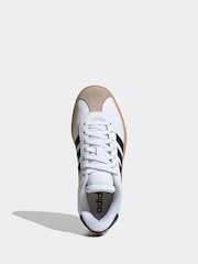 adidas Ivory White VL Court Bold Trainers - Image 6 of 17