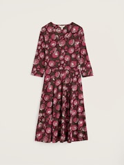 Seasalt Cornwall Pink Pier View 3/4 Sleeve Dress - Image 5 of 5