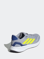 adidas Grey Junior Runfalcon Trainers - Image 4 of 9