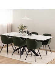 Actona White Heaven Dining Table - Image 5 of 12