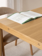 Actona Oak Atlantic Extending Dining Table - Image 7 of 13