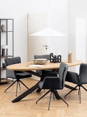 Actona White Heaven Dining 6 to 10 Seater Table - Image 4 of 7