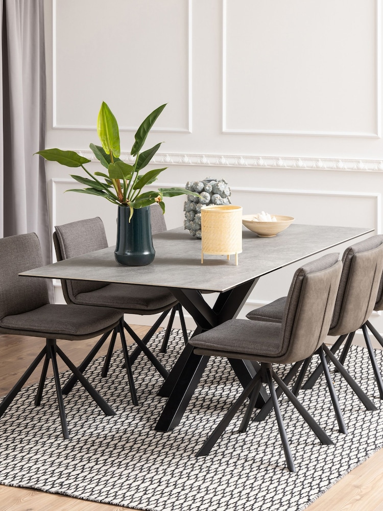 Actona Grey Heaven Dining Table - Image 1 of 7