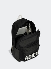 adidas Black Print Classic Varsity Backpack - Image 3 of 5
