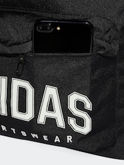 adidas Black Print Classic Varsity Backpack - Image 4 of 5