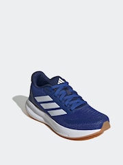 adidas Dark Blue Junior Runfalcon Trainers - Image 3 of 9