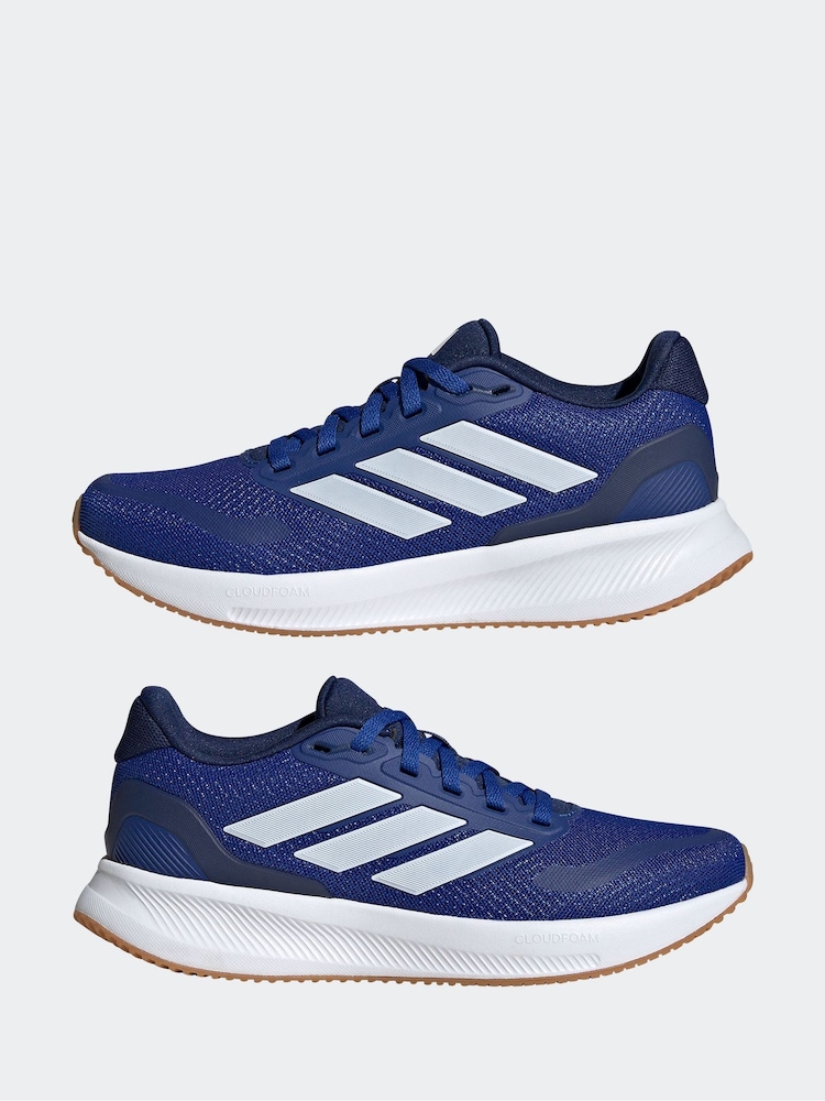 bleu foncé - Baskets adidas Junior Runfalcon - Image 5 of 9