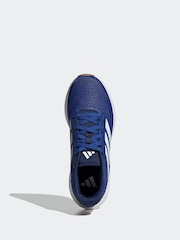 adidas Dark Blue Junior Runfalcon Trainers - Image 6 of 9