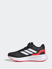 adidas Charcoal Black Kids Runfalcon 5 Trainers - Image 2 of 9