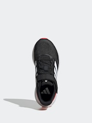 adidas Charcoal Black Kids Runfalcon 5 Trainers - Image 6 of 9