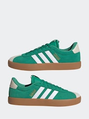 أخضر/أبيض - adidas VL Court Trainers - صورة 12 من 16