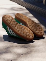 أخضر/أبيض - adidas VL Court Trainers - صورة 7 من 16