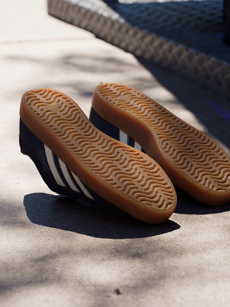 adidas Blue VL Court Trainers - Image 3 of 16