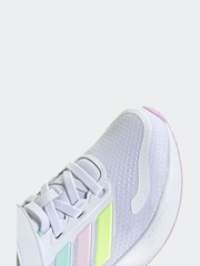 blanc/multicolore - adidas Kids Runfalcon 5 Trainers - Image 8 de 9