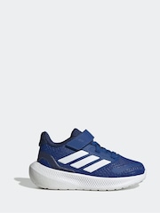adidas Blue Kids Runfalcon 5 Trainers - Image 1 of 9