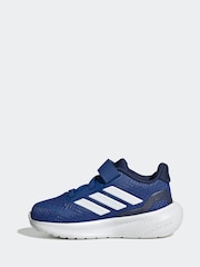 adidas Blue Kids Runfalcon 5 Trainers - Image 2 of 9