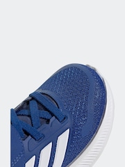 adidas Blue Kids Runfalcon 5 Trainers - Image 8 of 9