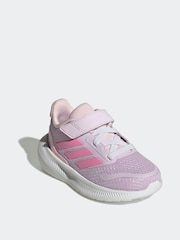 adidas Purple Light Kids Runfalcon 5 Trainers - Image 3 of 9