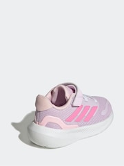 adidas Purple Light Kids Runfalcon 5 Trainers - Image 4 of 9