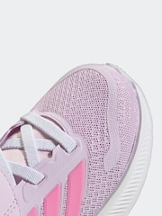 adidas Purple Light Kids Runfalcon 5 Trainers - Image 8 of 9